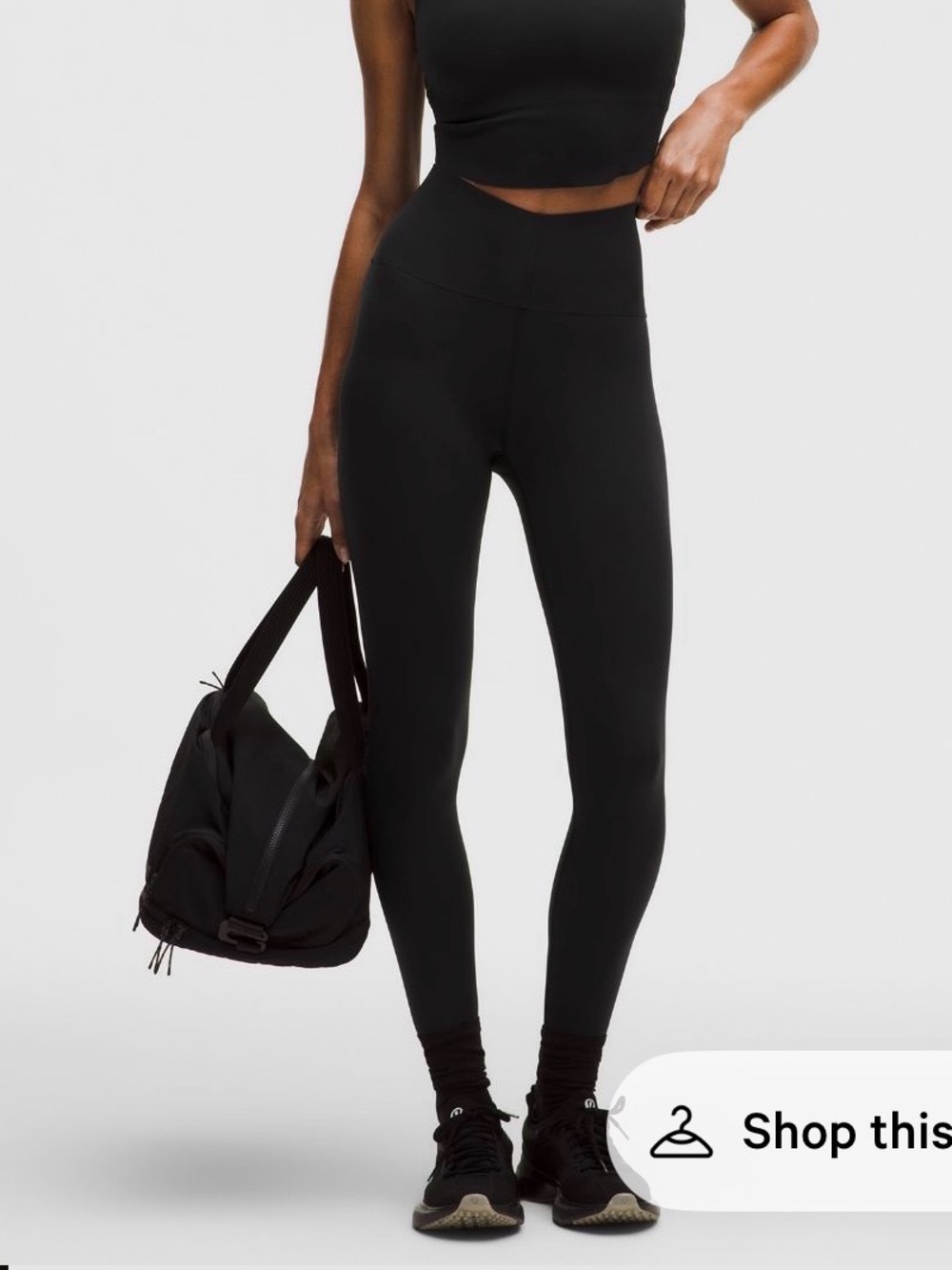 lululemon athletica Black High-Rise Performance Leggings